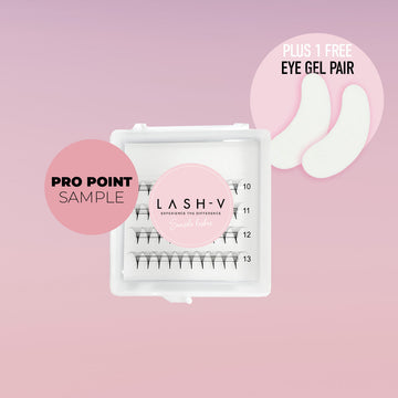 Sample Pro-Point Lash Fans - up to 48 Fans - LASH V