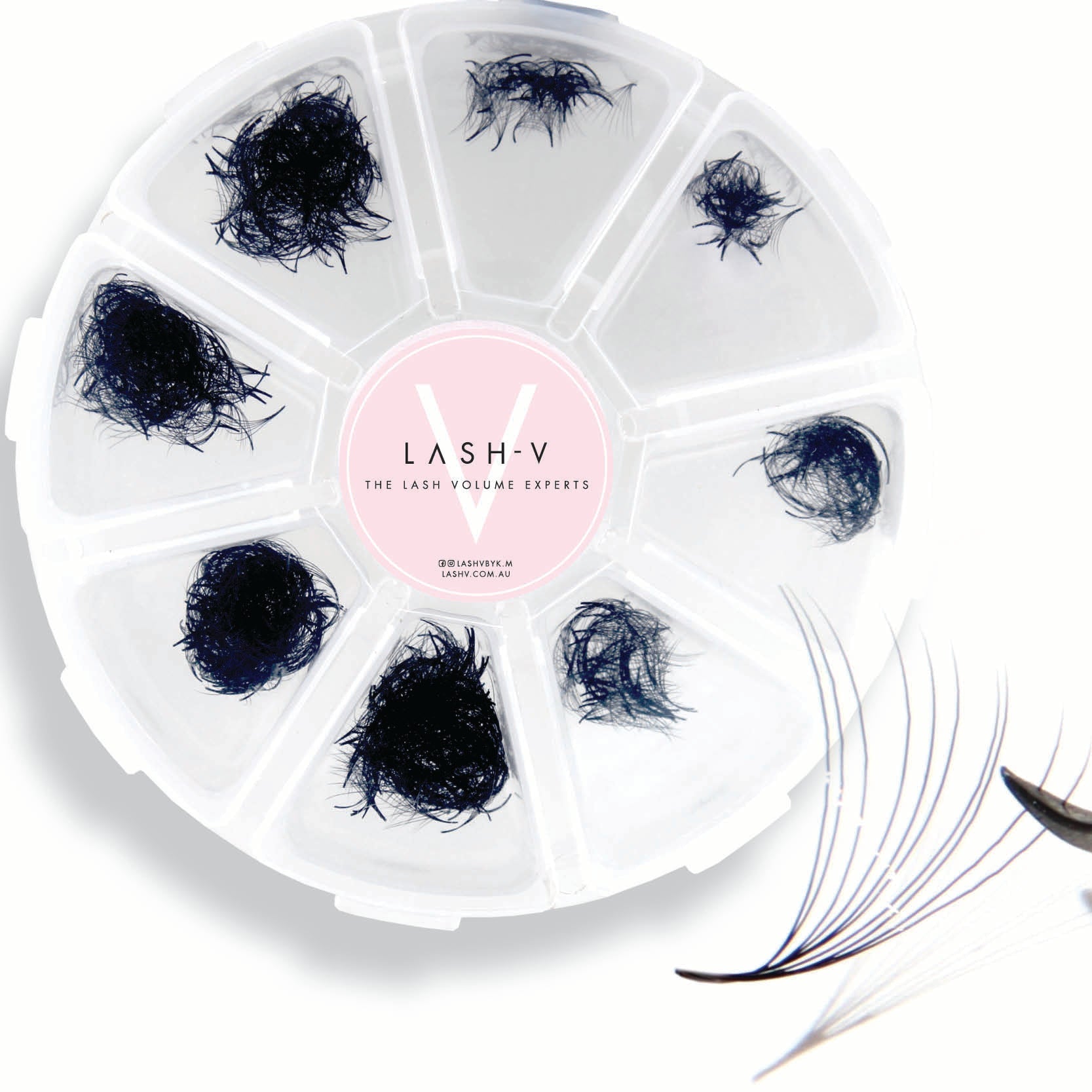 10D Promade Loose - 500 Mix Fans - LASH V