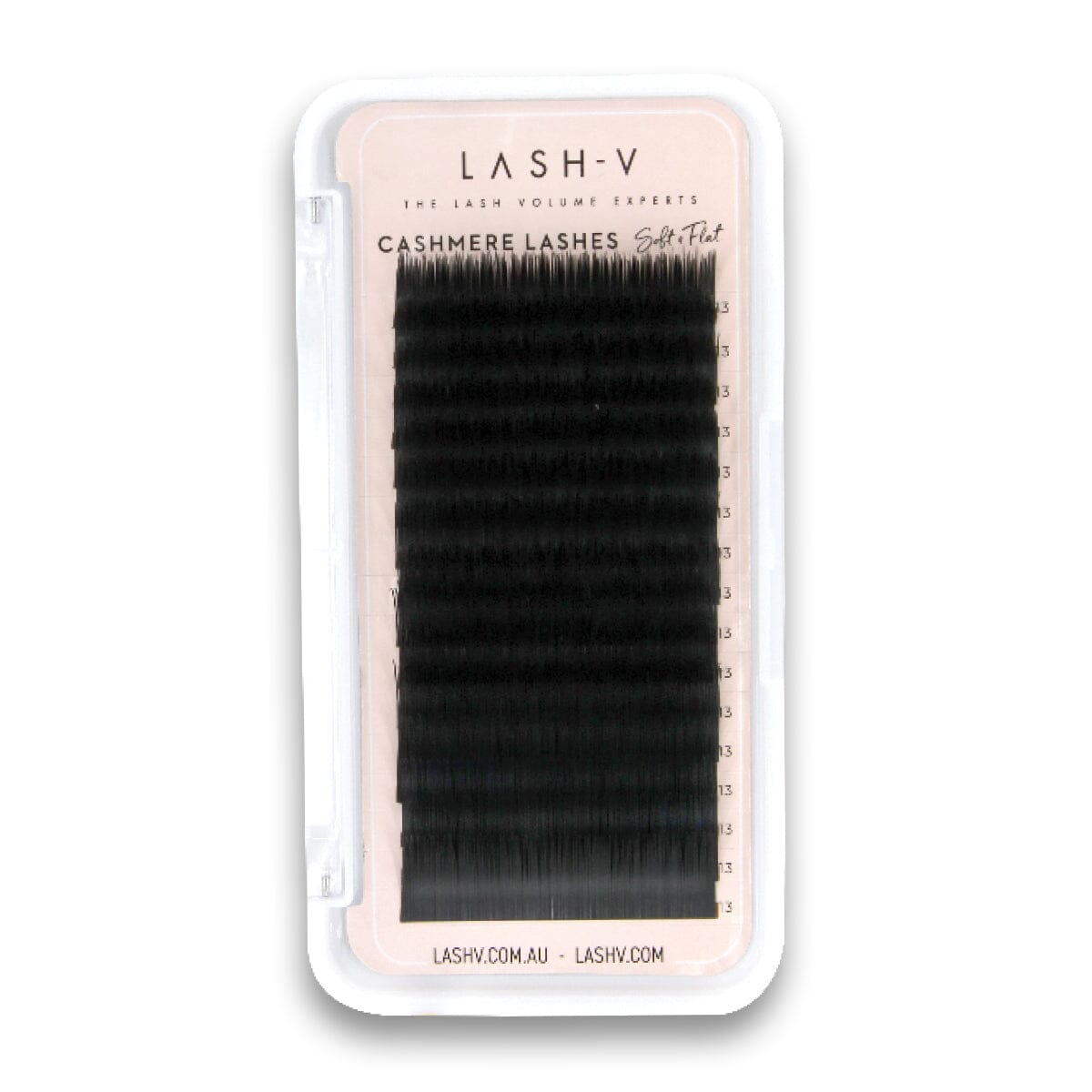 Cashmere Soft Flat Lashes - 0.20 - C Curl - One V Salon