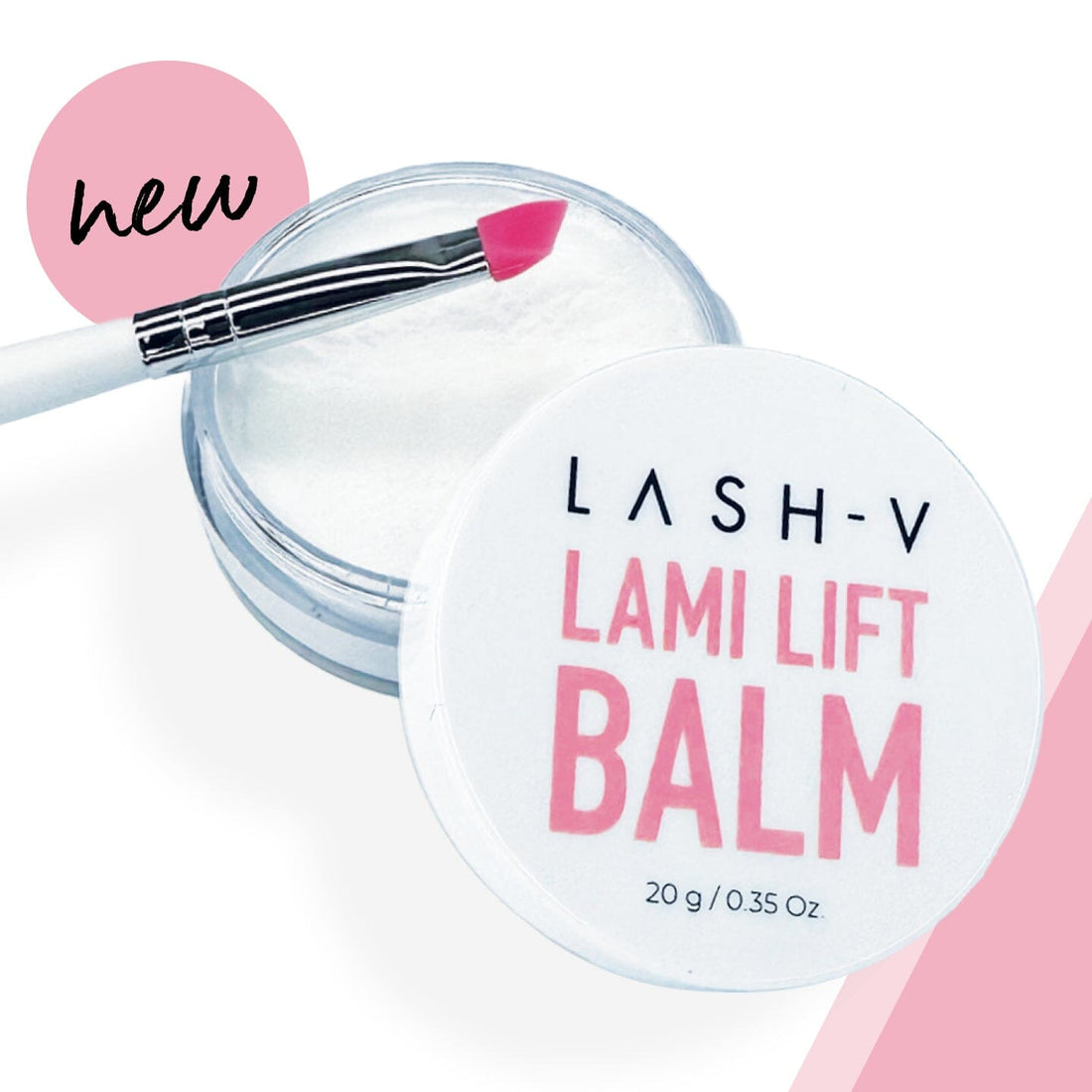 Combo Lami Lift Glue Balm + Brow Silicone Brush - One V Salon