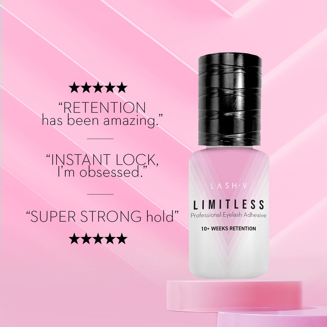 LIMITLESS Eyelash Adhesive - One V Salon